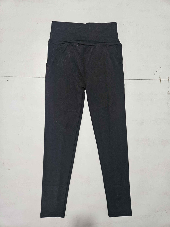 Soft & Comfy Slim Elastic Tights With Side Pockets