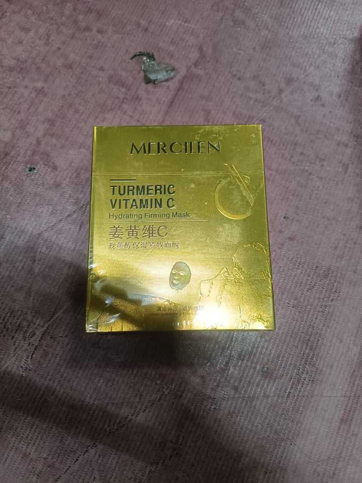 Turmeric Vitamin C Firming Mask (10 Pc Tube)